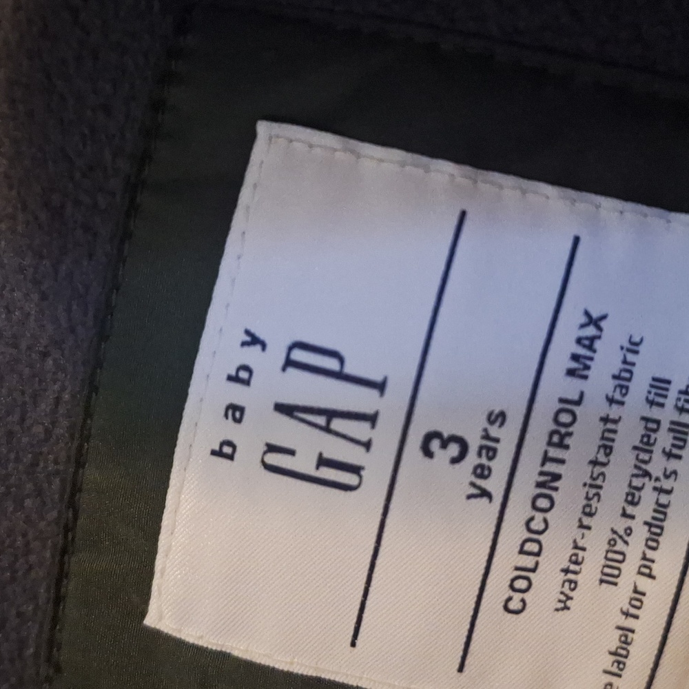 GAP Olive Puffer Jacket - Picture 6 of 8